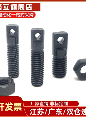 直杆型FFC01-D3/4/5/6-L10/15/20/25/30拉伸弹簧支柱带一字槽ASP