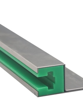 怡合达炼条导向件导轨VSW51/52/61-35/40/50/60/80无孔 树脂型