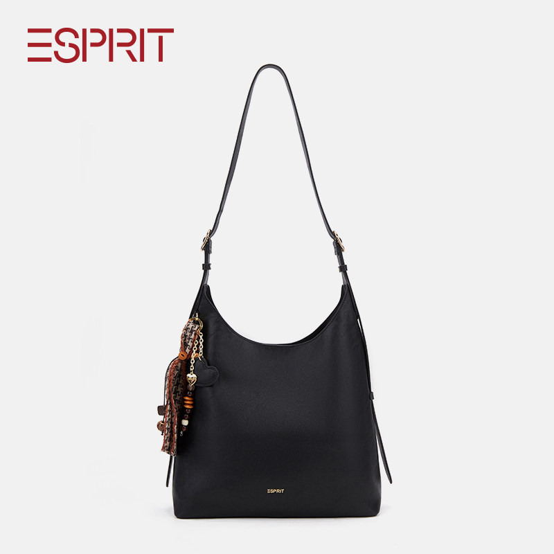 ESPRIT/埃斯普利特2025新款大容量女士托特包植鞣牛皮单肩斜挎包,箱包皮具/热销女包/男包,托特包,淘宝优惠券,粉丝福利购,淘宝优惠卷