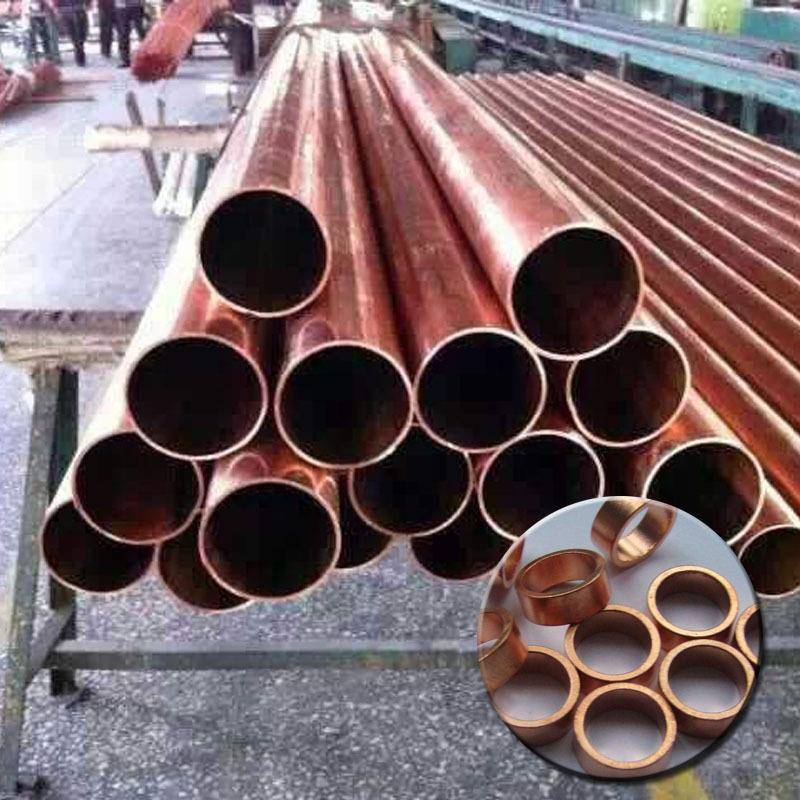 t2紫铜管 硬态紫铜管 紫铜直管 纯铜管直径50mm 54mm 60mm 67mm