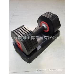 12KG出口品质快速可调节重量男女士家用可调节哑铃力量健身器材