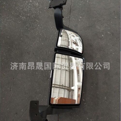 供应重汽HOWO T7H 汕德卡712W63730-0051C7左后视镜总成 宽体电动