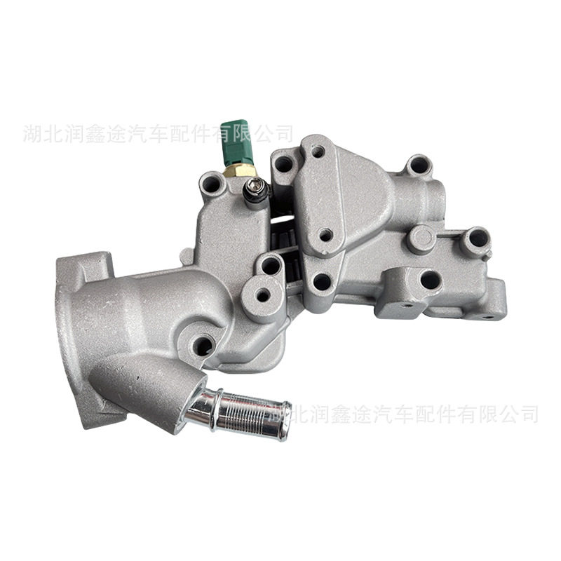 适用标东风标致206雪铁龙C2标志207 1.4发动机出水室节温器底座