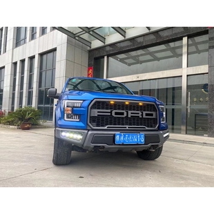 适用15-20年福特F150改装猛禽款前护杠分体前杠保险杠RAPTOR前杠