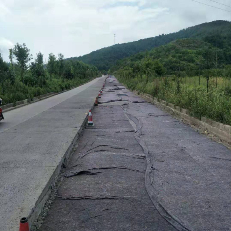 土工布毛毡公路保湿养护家具包装打包毯大棚保温防寒毯黑心棉毛毯