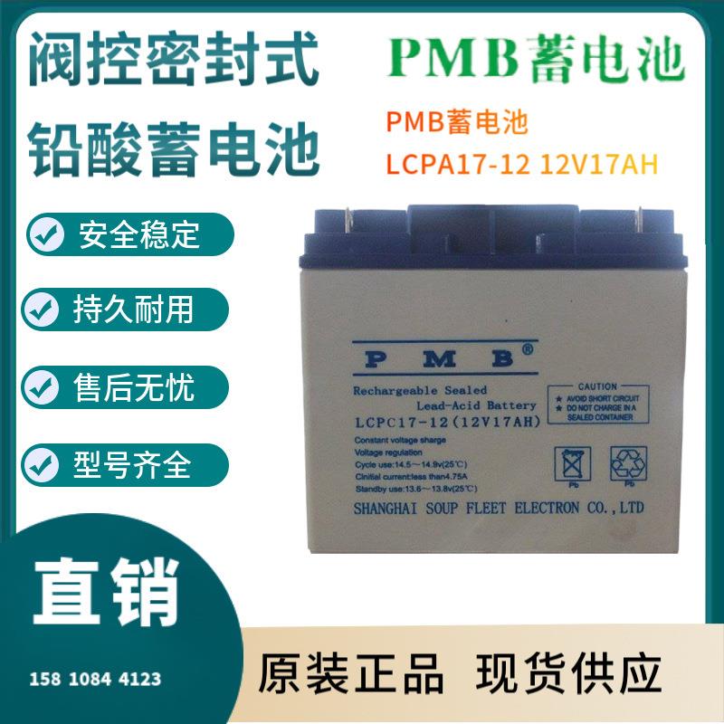 PMB蓄电池LCPA17-12 12V17AH 后备电源 数据基站 直流通信三年