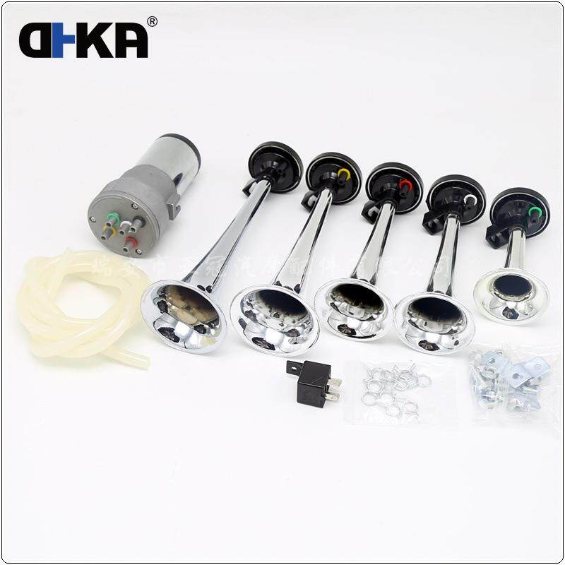 DHKA亚冠-AS045AC现货 五管爵士乐音乐气喇叭 大电动泵 货车卡车