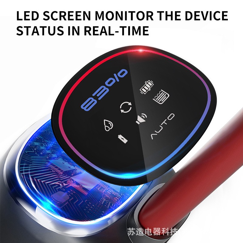 智能除菌洗地机全自动自清洁手推式 家用洗吸拖干湿两用一体机LED