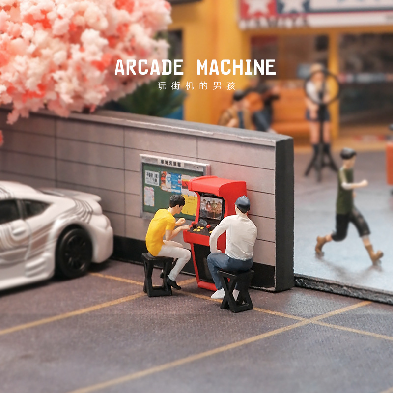 源头工厂164比例街机人偶