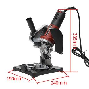 多功能角磨机支架角磨机变切割机万用支架铸铁底角磨机支架