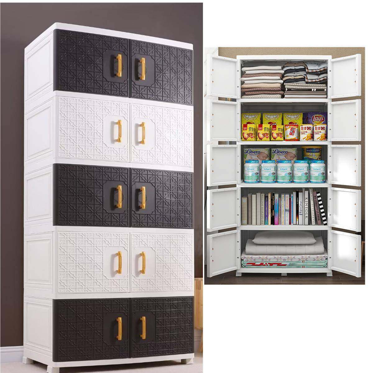 75cm面PP塑料多层双开门储物柜儿童衣柜玩具杂物收纳柜3/4/5/6层,自行车/骑行装备/零配件,更多零件/配件,淘宝优惠券,粉丝福利购,淘宝优惠卷