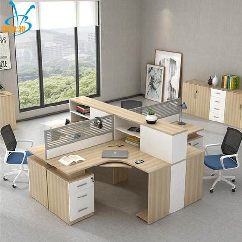 简约现代职员办公桌组合办公家具屏风桌职员桌员工位