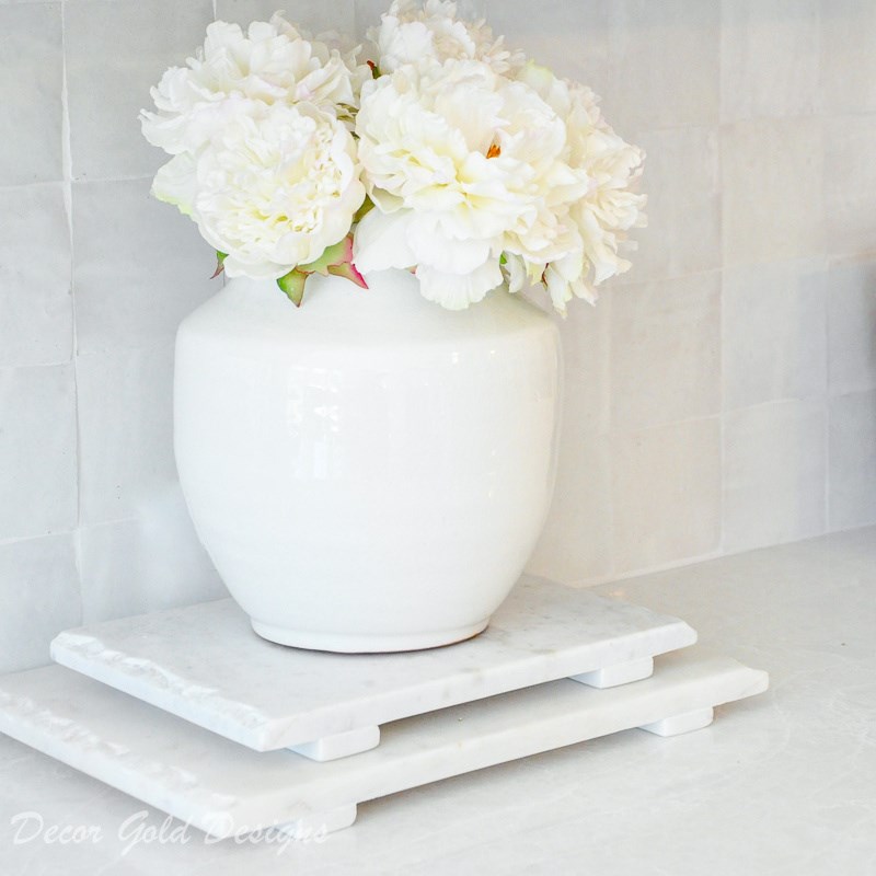 大理石裱花台糕点心蛋糕r盘子水果盘摆件茶几轻奢家用装饰摆件奢