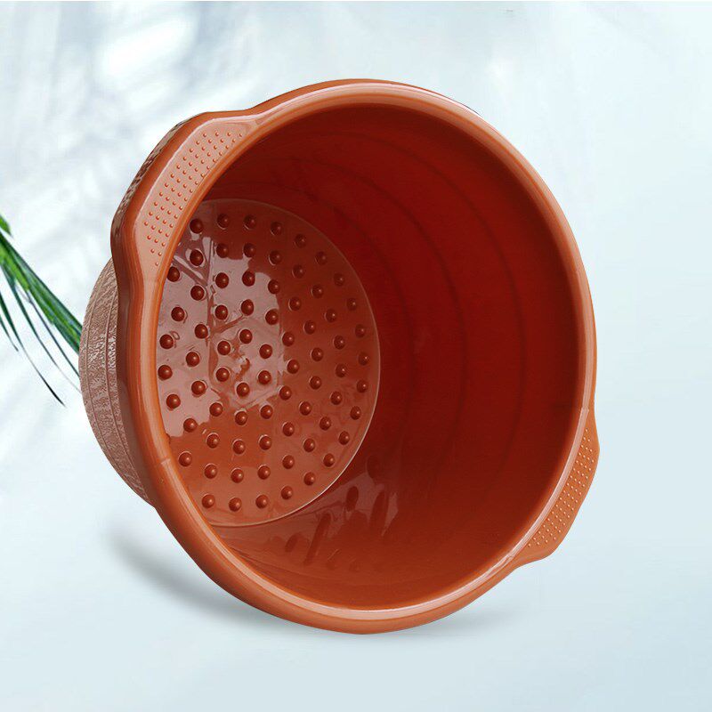 足浴桶家用熟料泡脚盆足疗专用泡脚桶按摩沐足桶塑料足浴沐脚盆