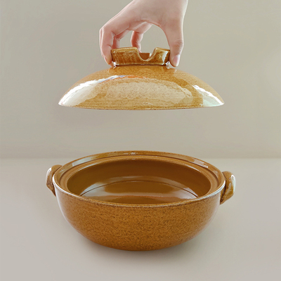 仔本进黄砂锅干烧不裂小口锅家用炖菜煲汤煲日饭煮粥闷土锅