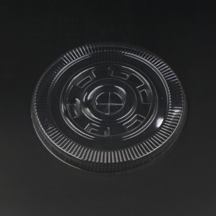 一次性奶茶杯塑料杯果汁饮料杯盖 塑料杯平盖 加厚1000只