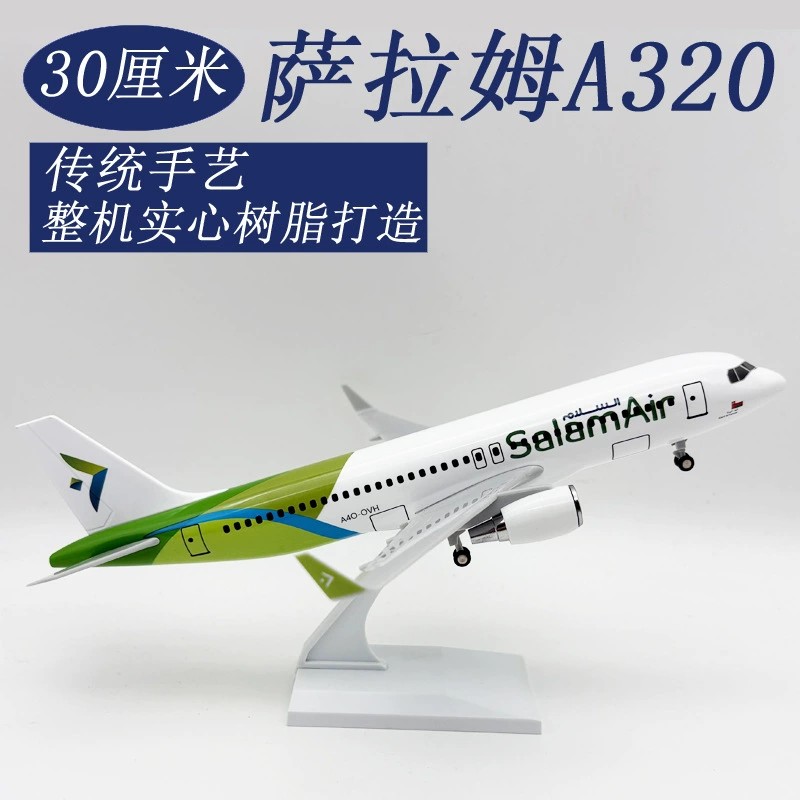 空客A320萨拉姆航空飞机模型