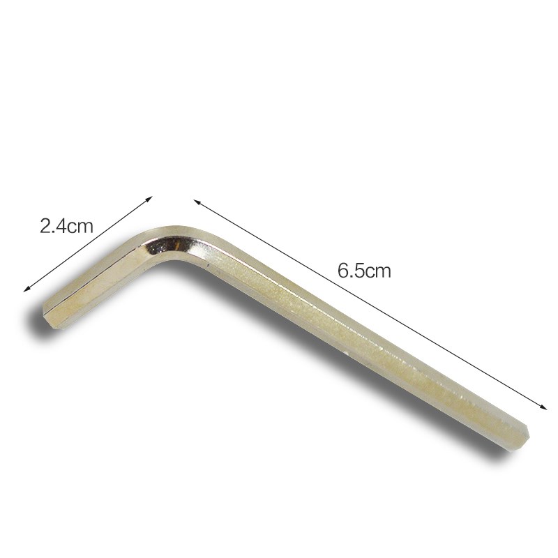 包邮 调节民谣木吉他琴颈弯度调琴工具 金属六角吉他扳手 95%通用