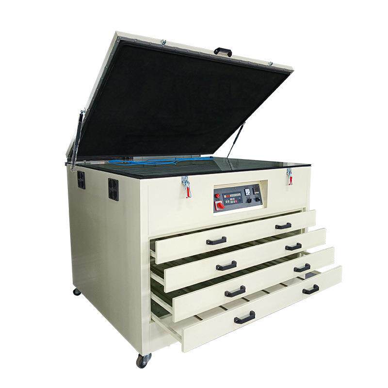 新款丝网晒版烘干一体机丝印网版曝光机烘版箱丝网印刷制版设备