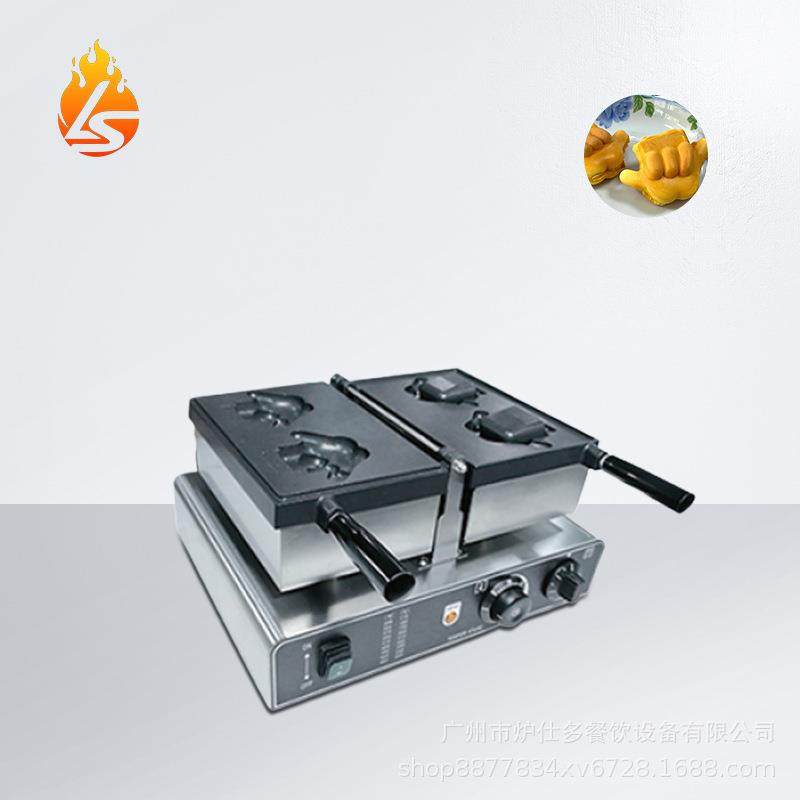 商用冰淇淋开口华夫饼机雪糕机六六六手型华夫炉特色小吃烤饼机器,厨房电器,其他商用厨电,淘宝优惠券,粉丝福利购,淘宝优惠卷