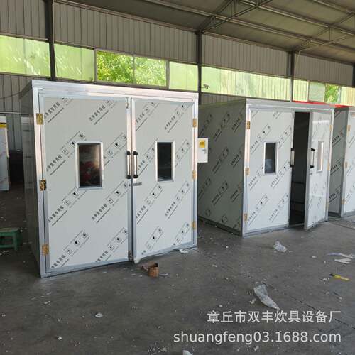 商用不锈钢双门蒸房配套醒发箱推车式醒发箱厂家不锈钢醒发房