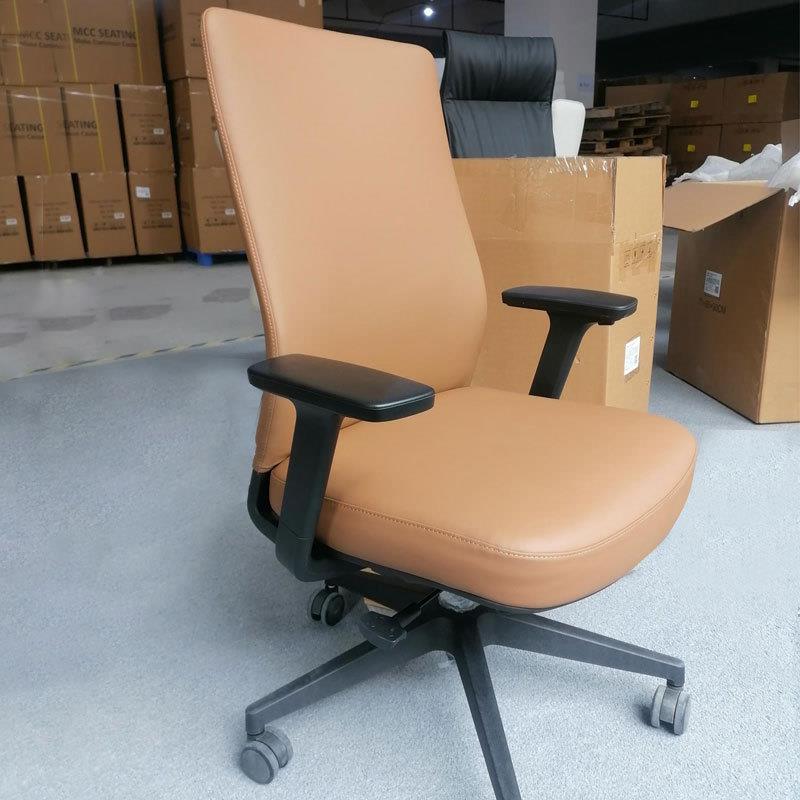 简约老板椅皮面椅升降电脑椅经理主管椅财务椅高靠背椅人体工学椅