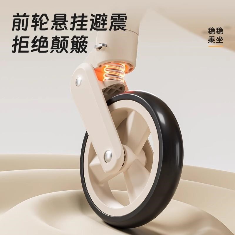 尼约德儿童溜娃神器轻便折叠婴儿手推车可坐可躺宝宝口袋旅行车