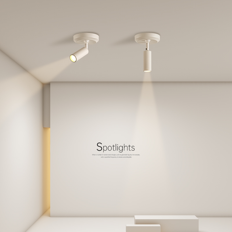 人体感应过道灯走廊灯明装射灯创意led吸顶灯简约楼梯阳台灯