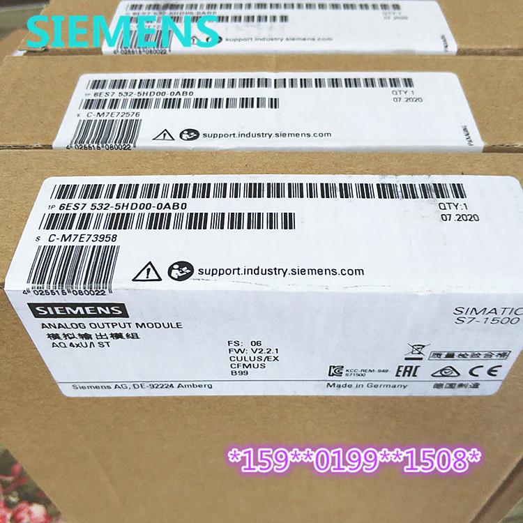 6ES7532-5HF00-0AB0 S7-1500模拟量模块6ES7 532-5HFOO-OABO 现货