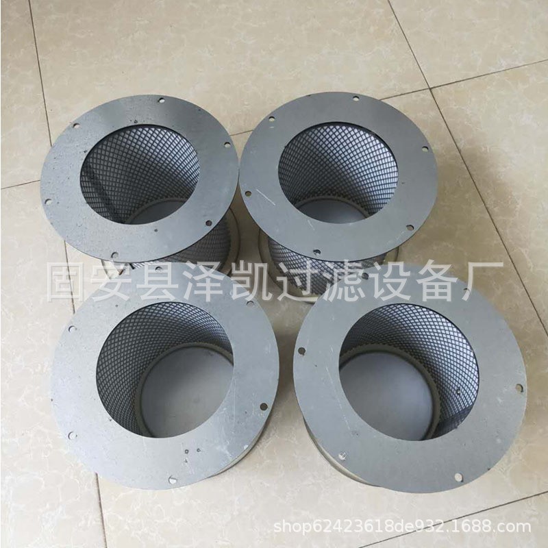 厂家现货鼓风机法兰卡盘式除尘滤芯工业机械设备配件滤筒空气滤芯