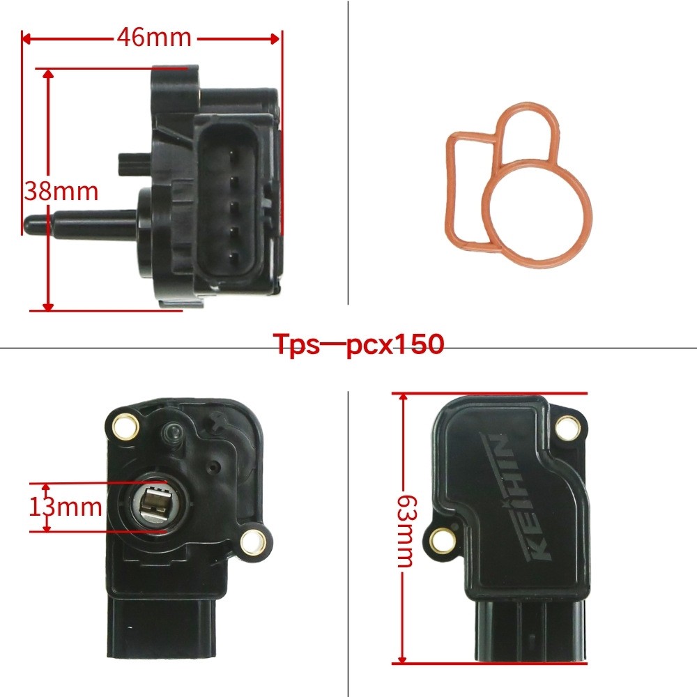 用于摩托车PCX 150电喷节气阀 TPS三合一传感器 16060-K35-V01