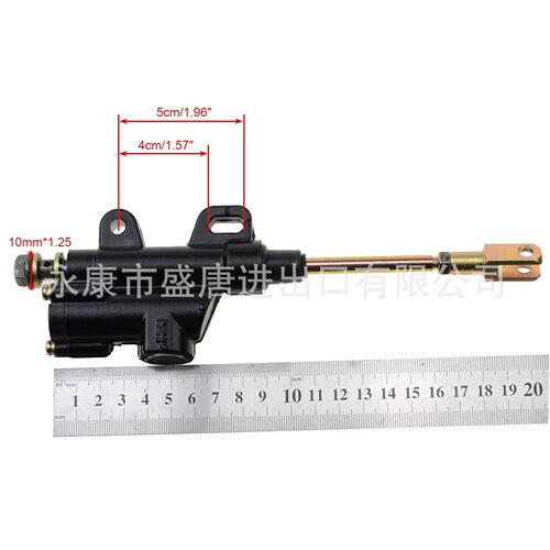 黑色后制动总泵适配110cc 125cc 140cc 越野车
