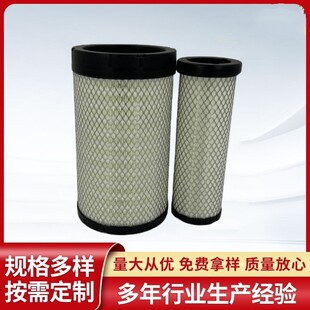 K2034PU客车空滤适配凯斯特2034新宇通AF26613/4空气滤清器滤芯格