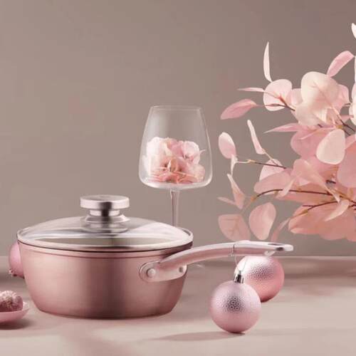 ZWILLING Enjoy 20cm不粘奶锅（粉色）运输型包装