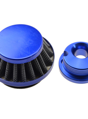 GOOFIT 2冲40-6 蓝色铝底座+蓝色44mm空滤器组合