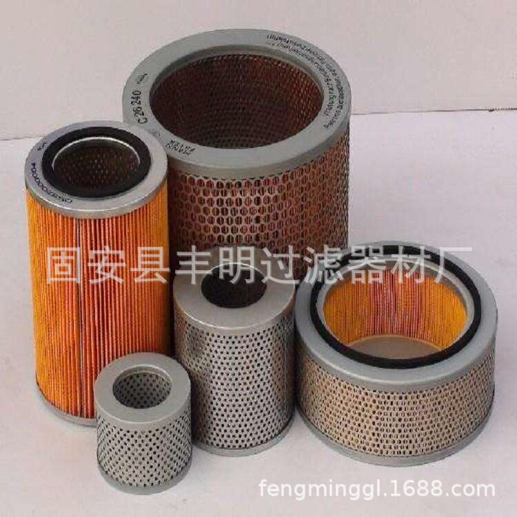 空气滤芯工程机械滤清器空压机滤芯发电机组蜂窝滤芯空气过滤器