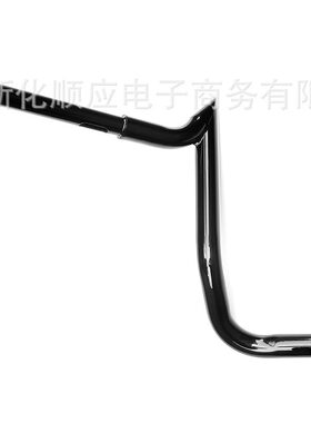 升高8英寸摩托车手把 猿猴把手1 1/4英寸适用于哈雷 Softail Dyna