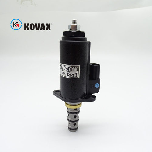 KWEE5K-31/G24YB50挖掘机旋转电磁阀YN35V00051F1 SK200-8