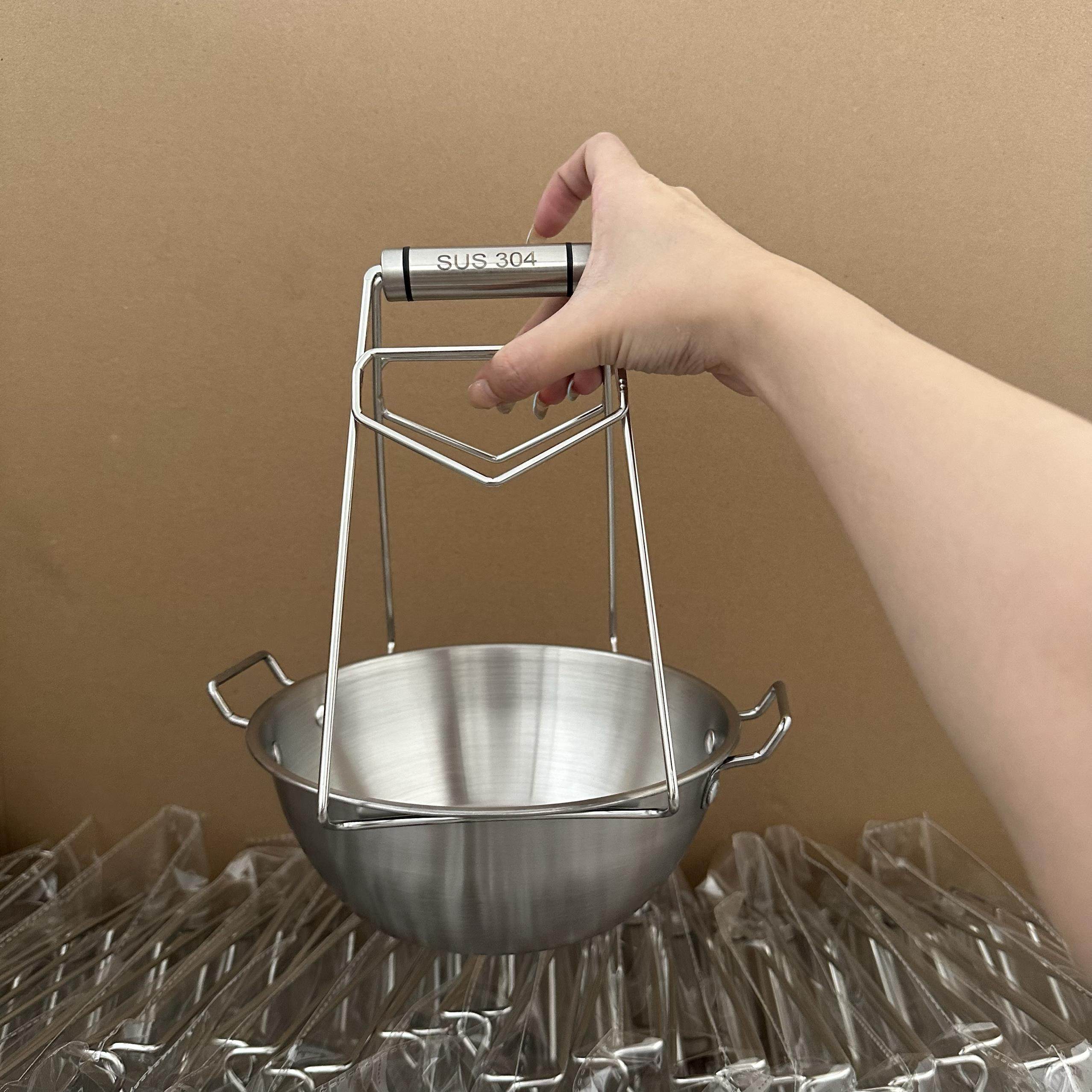 一诺厨房不锈钢提盘夹304不锈钢防烫夹厨房家用夹碗取碗器夹盘蒸