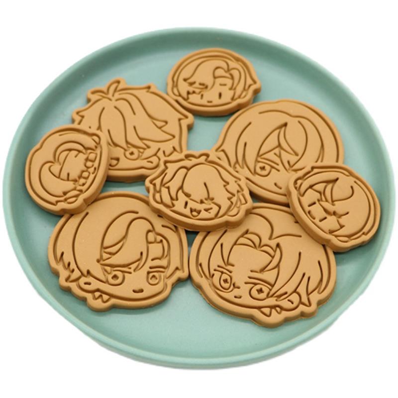 未定事件簿Q版周边饼干模具左然陆景和莫弈夏彦玖灵3Ddiy烘焙工具