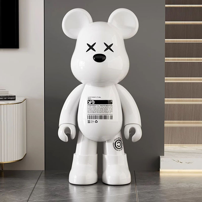 暴力熊存钱罐网红新款客厅摆件大型落地电视柜旁边轻奢高档装饰品