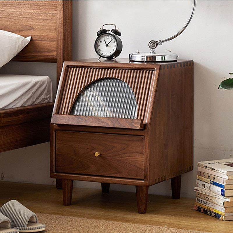 北欧全实木床头边柜日式现代抽屉收纳床边柜黑胡桃樱桃木置物边柜,清洗/食品/商业设备,风口/风叶/风机配件,淘宝优惠券,粉丝福利购,淘宝优惠卷