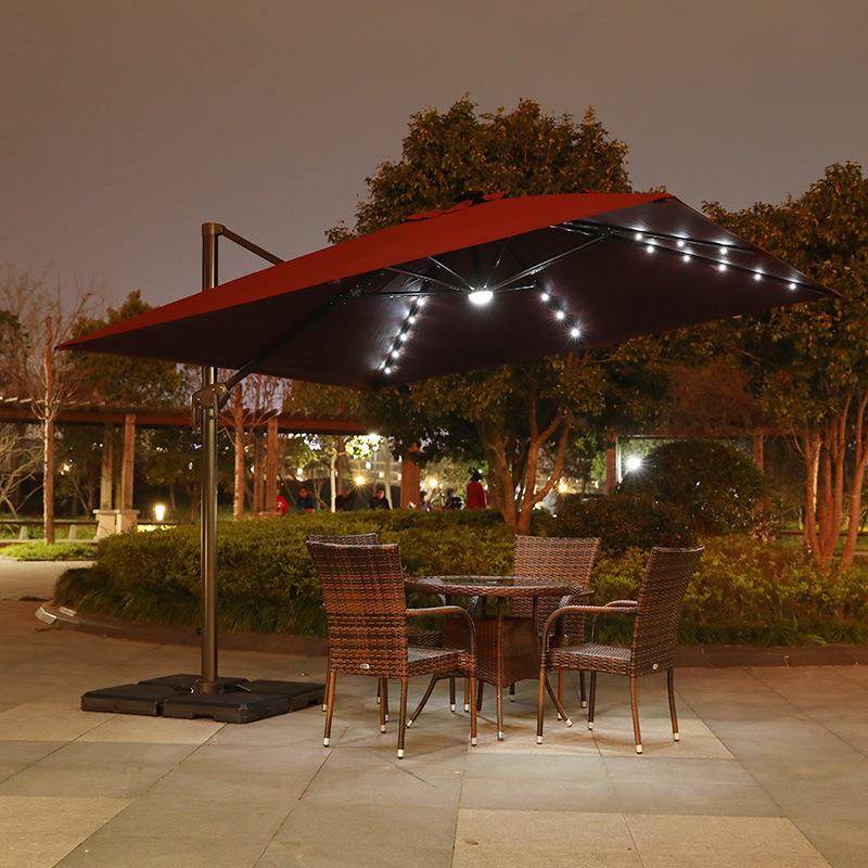 户外伞户外遮阳伞庭院伞罗马伞室外太阳能LED带灯伞防雨防晒,金属材料及制品,金属加工件/五金加工件,淘宝优惠券,粉丝福利购,淘宝优惠卷