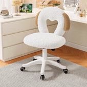 化妆椅女生卧室椅子梳妆台凳子靠背奶油风轻奢高级美甲凳书桌家用