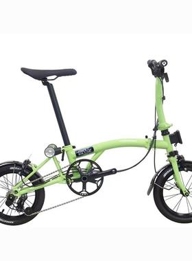 Mint国产小布14寸折叠自行车3速BOB3-14K夹刹便携单车轻便通勤