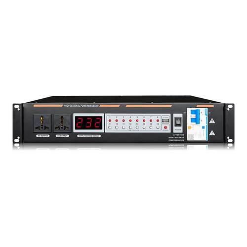 DB-1602专业16+2路电源时序器18路带滤波功放控制管理器时序器