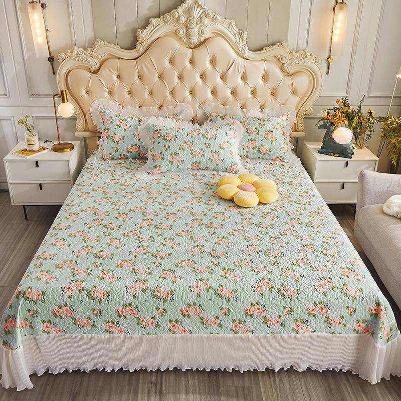 四季通用榻榻全棉床盖床单可机洗小清新印花床盖三件套,自行车/骑行装备/零配件,更多零件/配件,淘宝优惠券,粉丝福利购,淘宝优惠卷