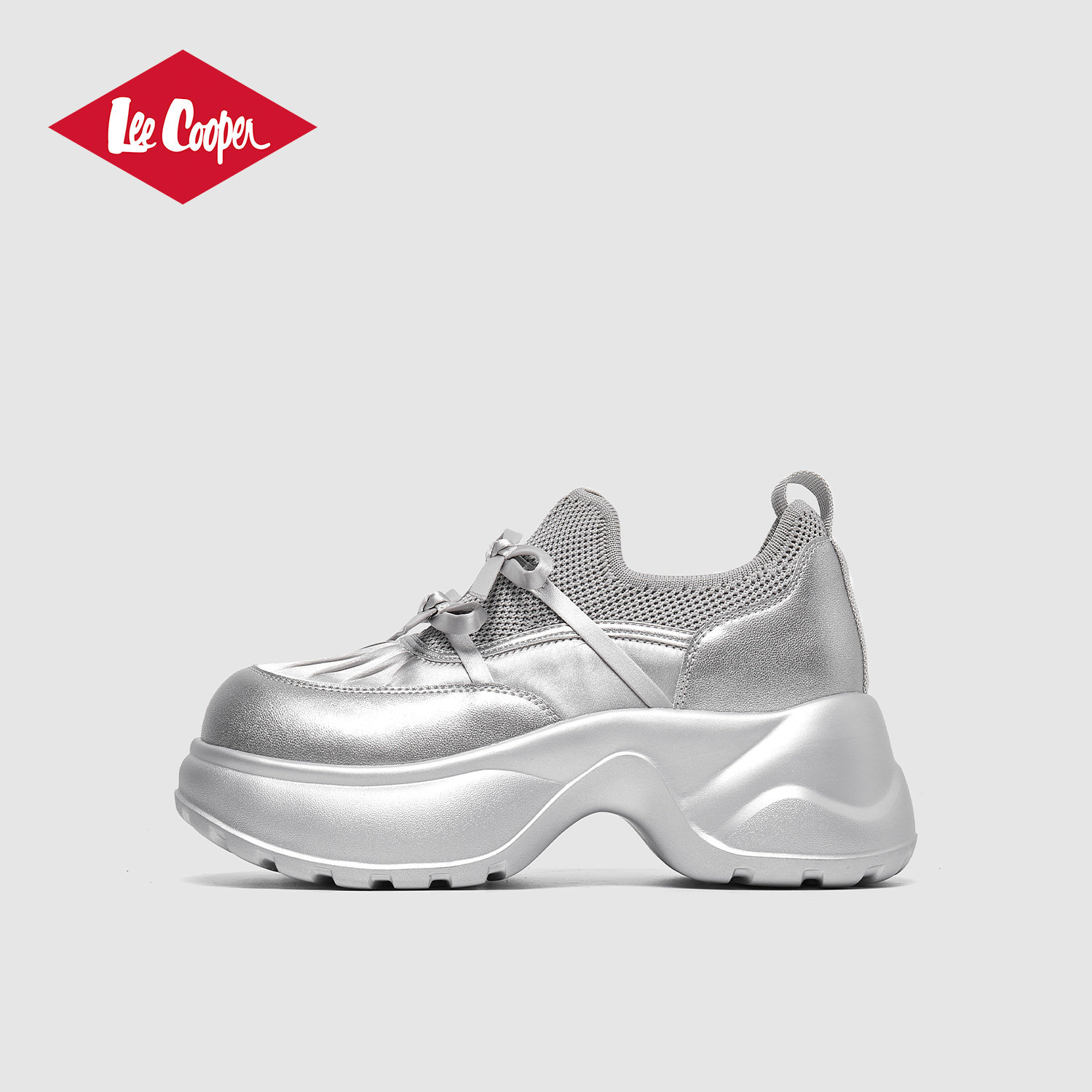Lee Cooper玛丽珍鞋女款2026新款春季增高休闲鞋英伦风