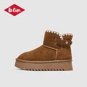 Cooper雪地鞋 绒面增高棉鞋 女款 冬季 Lee 时尚 2025新款 加绒保暖女鞋