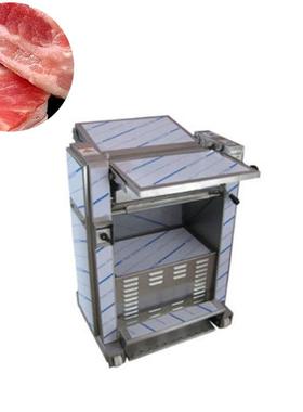 鲜猪肉皮分离机大型机械化猪肉去皮机厂家屠宰场自动去肉皮设备